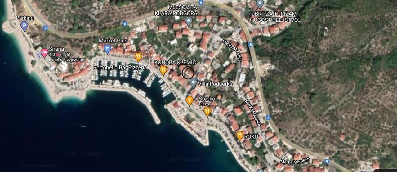 Apartman Andela Podgora Kültér fotó